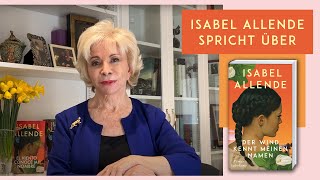 Isabel Allende stellt ihren neuen Roman »Der Wind kennt meinen Namen« vor [upl. by Liv]