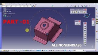 Self welded Seat Mounting Bracket Design In Catia V5 Surface DesignAutomotive BIW DesignPART 01 [upl. by Dahaf]