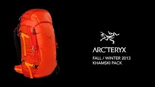 Arcteryx  KHAMSKI PACK [upl. by Mathias]