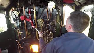 Footplate experience 7820 Dinmore Manor Dartmouth Steam Railway train railways [upl. by Eaver]