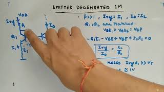 Emitter Degenerated Current Mirror  Analog Circuits [upl. by Oniotna]