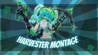 MM2 HARVESTER MONTAGE… MURDER MYSTERY 2 [upl. by Stone]