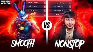 Smooth444 Quit ❗️Free Fire After this Match 😂  Tufan Rex vs Bilash Smooth  Garena Free Fire [upl. by Botsford]