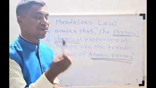 Mendeleev periodic lawMendeleev periodic law class 11Mendeleevlawclass 1011thchemistry10thclas [upl. by Dian]