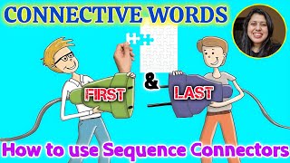 Connectors of Sequence in English Swags29 englishvocabularyconnectivesviral [upl. by Avalsorim]