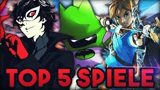 Die 5 BESTEN Spiele 2017 Top 5 [upl. by Ynnig]