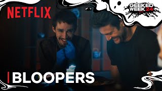 The Umbrella Academy Season 4  Bloopers  Netflix [upl. by Ahtelahs]