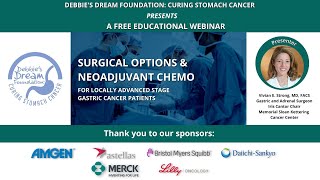 Surgical Options and Neoadjuvant Chemo for Locally Advanced Stage Gastric Cancer Patients Webinar [upl. by Aettam]