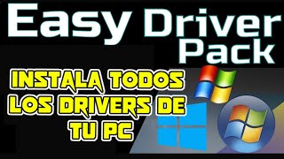 Easy Driver Pack 32 y 64 Bits Win 7 [upl. by Rici837]