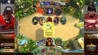 Blizzcon 2014 Hearthstone World Championship  Semi Finals  TCelestial vs Kranich [upl. by Ecirahc151]