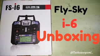 Flysky FS  i6 Tx Rx unboxing in Hindi  24GHz rc controller [upl. by Sirromed]