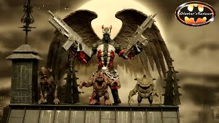 McFarlane Spawn King Spawn amp Demon Minions Action Figure Review amp Comparison [upl. by Esirrehc]