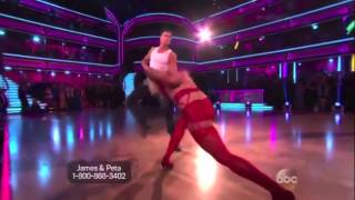 James Maslow amp Peta Murgatroyd  Samba  Week 7 [upl. by Martel]