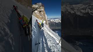 Arête Forbes Aiguille du Chardonnet Glacier du Tour Chamonix MontBlanc alpinisme montagne [upl. by Adamek]