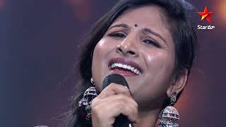 Oorantha Vennela Song by Mangli  Super Singer Junior  Star Maa [upl. by Sherj]