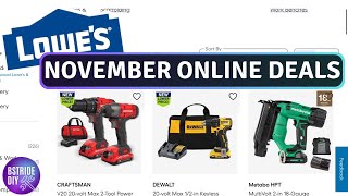 Lowes Pre Black Friday Deals this November [upl. by Eisenhart921]