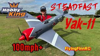 Hobbyking Steadfast Yak11 review [upl. by Xirdnek]