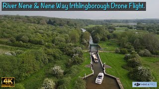 River Nene amp Nene Way  Irthlingborough  DJI Mini 4 Pro [upl. by Maghutte701]