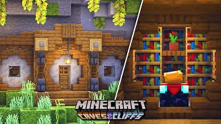 Minecraft 118  How to build a Lush Cave Base  118 Cave Base [upl. by Rozanne351]