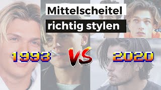 Welcher Mittelscheitel passt zu mir  Mittelscheitel Inspiration Männertrendfrisur 2020  Joel Ksn [upl. by Persons]