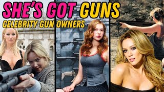 Hollywoods Top Female Gun Owners [upl. by Garrott]