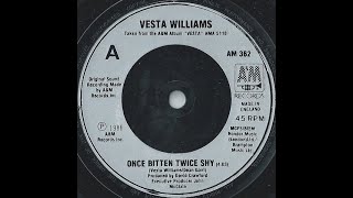 Vesta Williams  Once Bitten Twice Shy UK 7 [upl. by Rettuc]