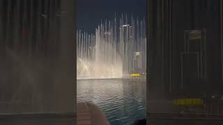 Water falling in Dubaidubaibeautifulnature music [upl. by Talbot]