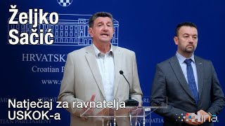 Sačić Nitko ne želi biti ravnatelj USKOKa [upl. by Charlotta]