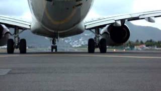 St Maarten Airplane Powerful and Dangerous Jetblast [upl. by Nnyltiac910]