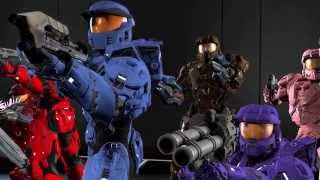 Red vs Blue Season 13 Trocadero  Contact Redux Music Video [upl. by Selrahcnhoj]