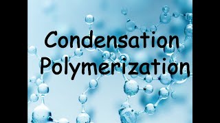 Condensation polymerization IGCSE Cambridge Chemistry Olevel 2024Mrs Sahar farouk [upl. by Llertnad]