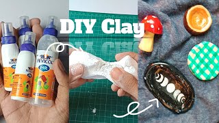 DIY Handmade Clay ✨🍄  Artistic Rifat [upl. by Esiole]