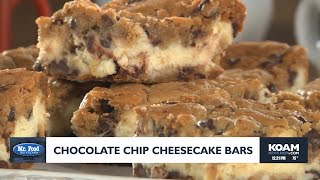 Mr Food Chocolate Chip Cheesecake Bars 342024 [upl. by Ahael]