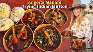 Mutton King of India Bomb Level Mutton Nihari Lal Maas Mutton Nali Chaap American Trying Mutton [upl. by Aicsila]