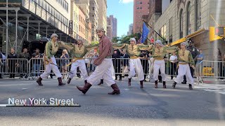 Palestinian Dabke Dance NYC From Pakistan Day Parade NYC August 27 2023 [upl. by Ahders]