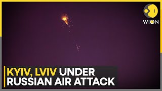 RussiaUkraine war Kyiv hit by multiple explosions in Russian bombardment  WION [upl. by Paten]