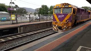 Down Shepparton at Tallarook 1047am 21 December 2021 [upl. by Jocelyne]