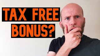 How to get your bonus tax free  Tax 101 [upl. by Heath]