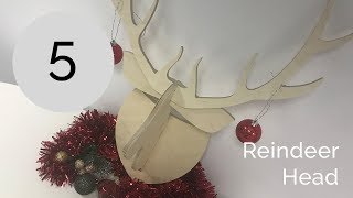 In Labs with Beki  Reindeer Head  12 Days of Christmas [upl. by Acired]