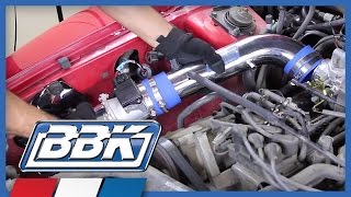 Ford Mustang 38L V6 BBK Cold Air Induction kit Installation 19942004 [upl. by Adey]