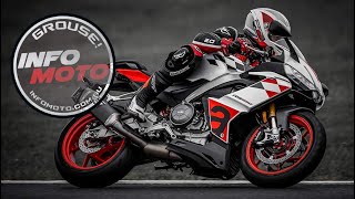 First ride 2024 Aprilia RS 660 Extrema at Phillip Island Circuit  INFO MOTO [upl. by Laufer744]