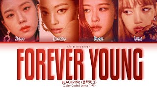 BLACKPINK 블랙핑크  Forever Young Color Coded Lyrics 가사 [upl. by Mathew]