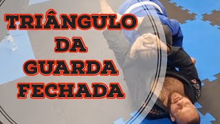 bjj triângulo da guarda fechada [upl. by Granese]