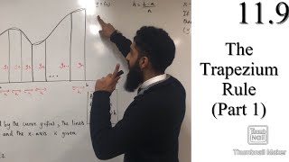 Edexcel A level Maths 119 The Trapezium Rule part 1 [upl. by Oz]