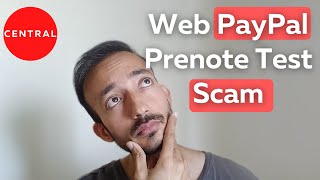 Web PayPal Prenote Test Scam Your Money Is At Risk [upl. by Dot951]