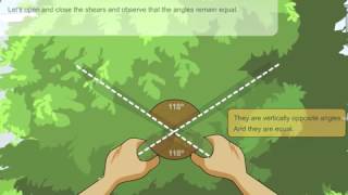 Vertically Opposite Angles X Angles  Lesson by HeyMath [upl. by Jaella]