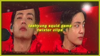 taehyung squid game ptd concert twixtor clips for editing [upl. by Seaver23]