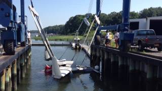 Plane that crashed in Mattituck lifted from water [upl. by Ettevol859]