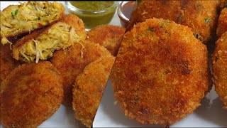 Chicken Cutlets Easy Way  Easy Chicken Snack  Snack Recipe ❤️ [upl. by Iliak394]