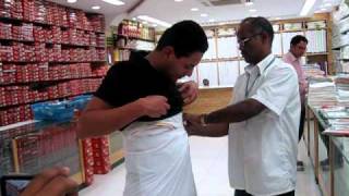 Tutorial on dhoti wear [upl. by Nila]